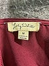 Lily White 100% Polyester Burgundy Sleeveless Blouse Size M - photo 7