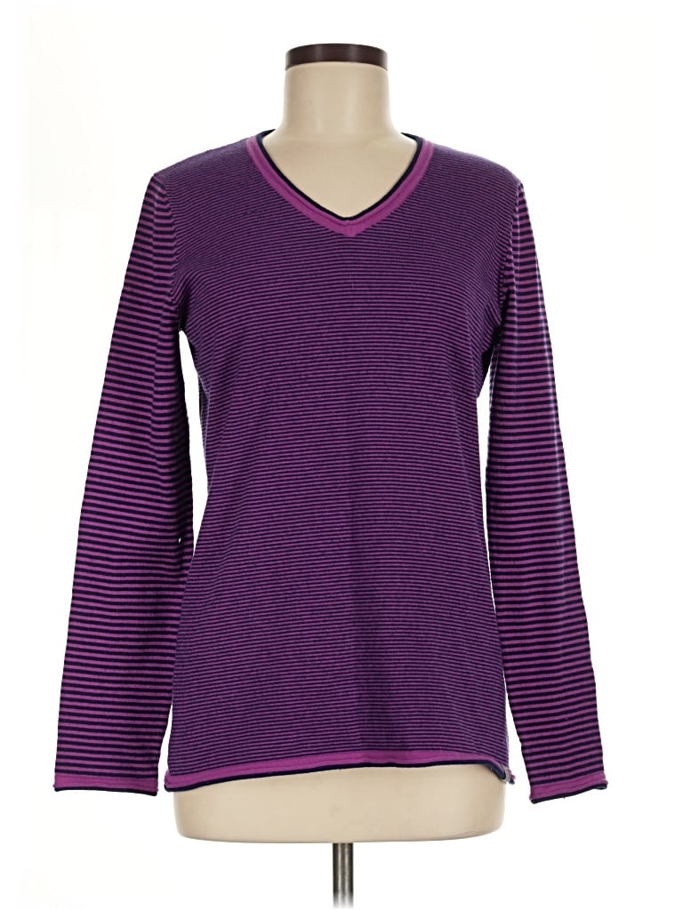 Pre-owned Title Nine Pullover Sweater In Purple