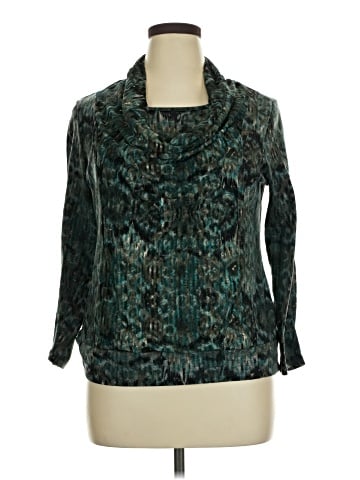Cj Banks Long Sleeve Blouse (view 1)