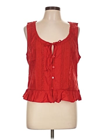 Abercrombie & Fitch Sleeveless Blouse (view 1)