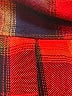 Unbranded 100% Polyester Plaid Red 3/4 Sleeve Blouse Size XL - photo 7