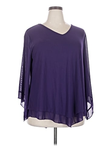 Lotusmile 3/4 Sleeve Blouse (view 1)