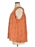 Fun2Fun Orange Sleeveless Blouse Size 1X - photo 5