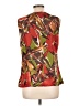 Womyn Red Sleeveless Blouse Size L - photo 2