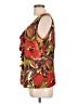 Womyn Red Sleeveless Blouse Size L - photo 5
