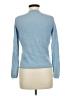 Sutton Studio 100% Merino Blue Wool Cardigan Size M - photo 2