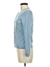 Sutton Studio 100% Merino Blue Wool Cardigan Size M - photo 5