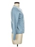 Sutton Studio 100% Merino Blue Wool Cardigan Size M - photo 4