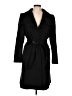 Karl Lagerfeld Paris Black Wool Coat Size L - photo 1