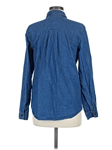 Unbranded Long Sleeve Button-Down Shirt (view 2)
