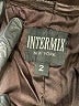 Intermix 100% Leather Brown Leather Pants Size 2 - photo 3