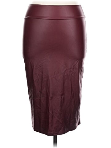 Simlu Faux Leather Skirt (view 1)