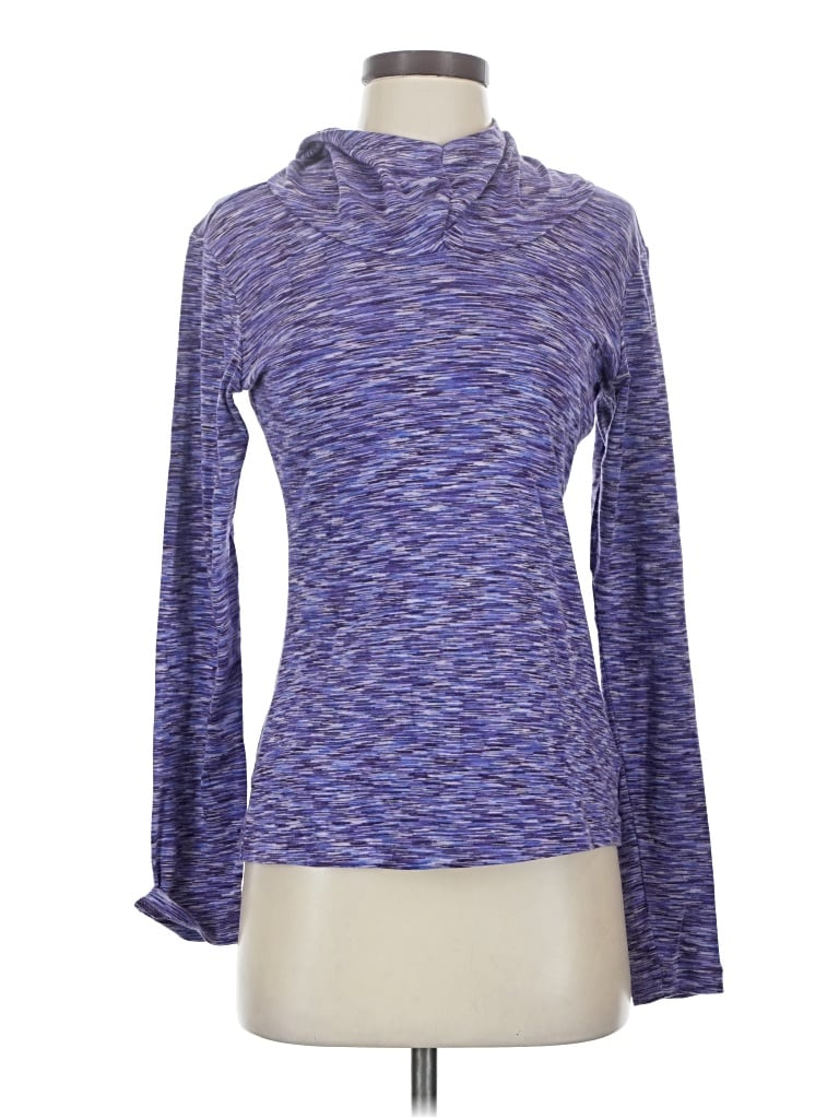 Pre-owned Columbia Pullover Sweater In Purple