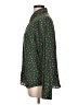 Boden 100% Silk Polka Dots Green Blouse Size 12 - photo 5