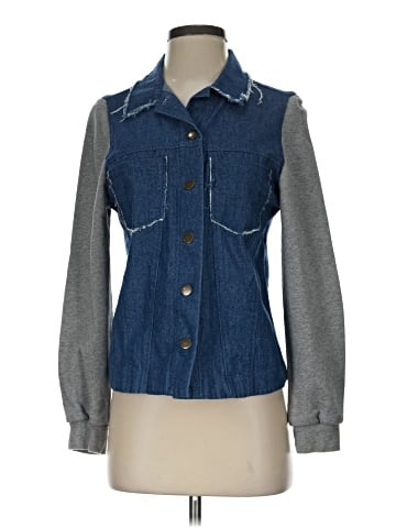 Drew Denim Vest (view 1)