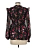 Ted Baker London 100% Polyester Black Long Sleeve Blouse Size 6 (2) - photo 2