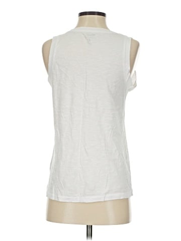 Madewell Whisper Cotton V-Neck Tank (view 2)