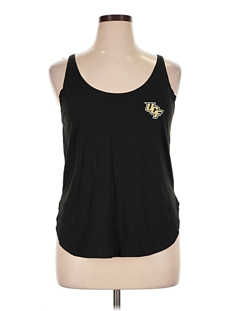 Pre-owned Assorted Brands Tank Top Black Strapless Neckline Tops