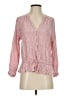 Rails Pink Long Sleeve Blouse Size S - photo 1