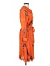 J. Peterman Orange Cocktail Dress Size 2 - photo 4