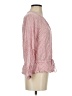 Rails Pink Long Sleeve Blouse Size S - photo 4