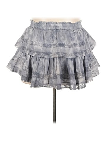 LoveShackFancy Denim Skirt (view 1)