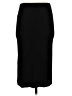 Three Dots Solid Black Formal Skirt Size S - photo 2