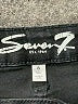 Seven7 Solid Black Shorts Size 6 - photo 3