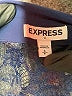 Express Outlet 100% Polyester Blue Long Sleeve Blouse Size S - photo 7