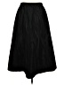 Ann Taylor LOFT 100% Polyester Solid Black Formal Skirt Size L - photo 1
