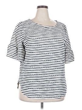 Green Envelope Short Sleeve Top