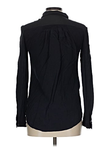 Jigsaw Long Sleeve Silk Top (view 2)
