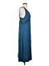 Natori Solid Blue Casual Dress Size S - photo 4