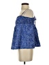 Open Edit 100% Elastic Blue Sleeveless Blouse Size XS - photo 5