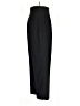 Larry Levine 100% Polyester Solid Black Dress Pants Size 8 - photo 4