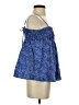 Open Edit 100% Elastic Blue Sleeveless Blouse Size XS - photo 4