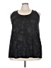 LIVI Black Tank Top Size 22 Plus - photo 1