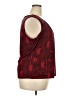 Calvin Klein Red Sleeveless Blouse Size 2X - photo 4