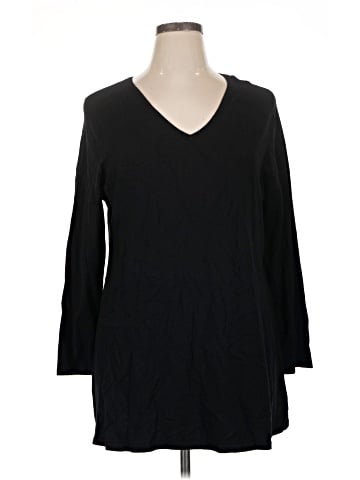 Susan Graver 3/4 Sleeve T-Shirt (view 1)