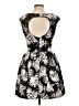 Emerald Sundae Floral Black Cocktail Dress Size L - photo 2