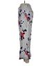 Elevenses Floral Gray Casual Pants Size 4 - photo 5