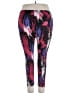Last Exit 100% Nylon Print Purple Active Pants Size 3X - photo 2