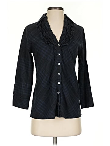 Joie 3/4 Sleeve Button-Down Shirt (view 1)