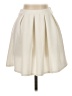 Missguided Solid Ivory Formal Skirt Size 4 - photo 1