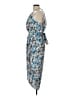 Sheike 100% Polyester Blue Casual Dress Size 12 - photo 5