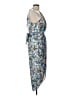 Sheike 100% Polyester Blue Casual Dress Size 12 - photo 4
