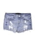 Express Jeans Blue Denim Shorts Size 00 - photo 1