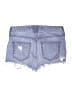 Express Jeans Blue Denim Shorts Size 00 - photo 2