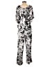 Curations Graphic Black Jumpsuit Size L - photo 2