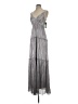 Xscape Gray Casual Dress Size 4 - photo 1